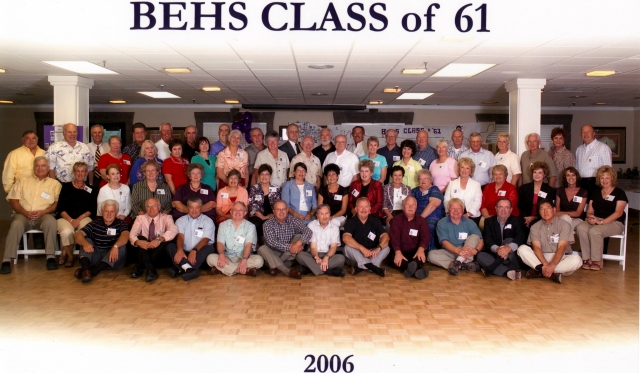 How many of your class mates can you name correctly from our 45th. Reunion.  Check the next page to see how you did.